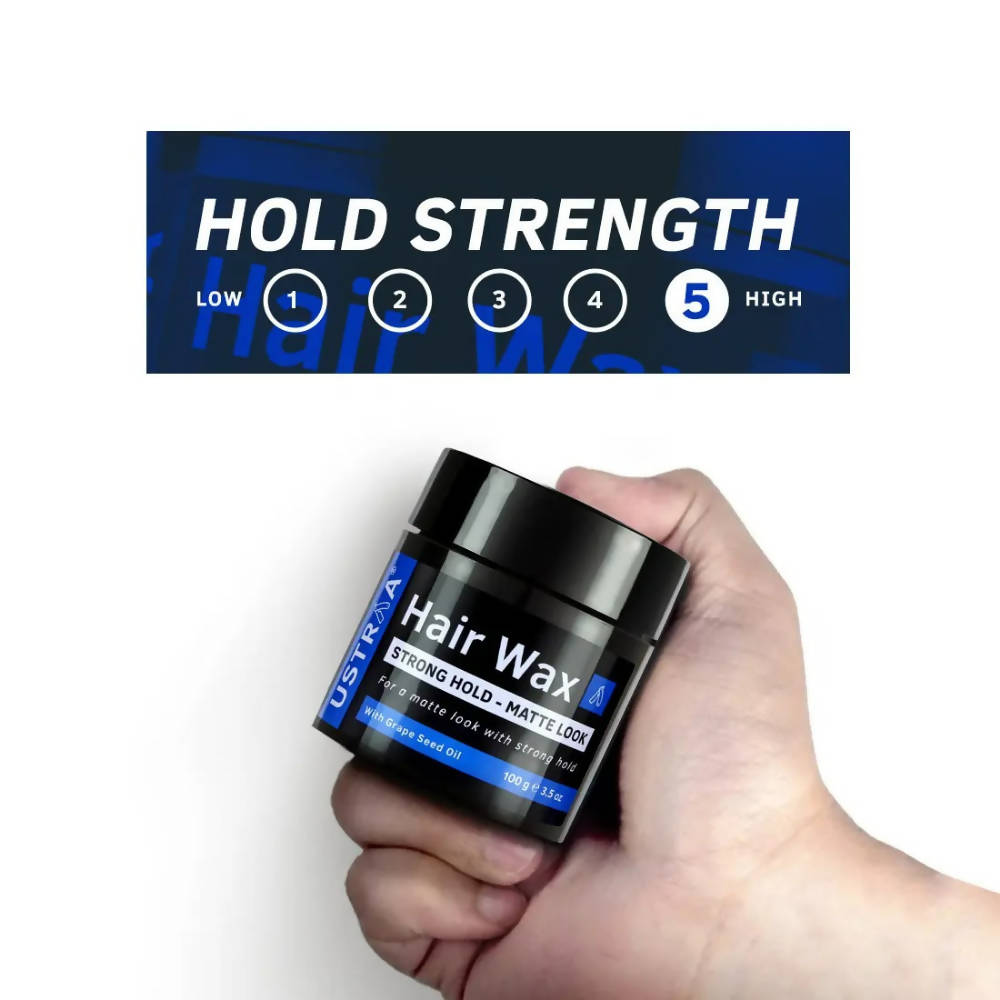 Ustraa Hair Wax Strong Hold - Matte Look | Grocsy
