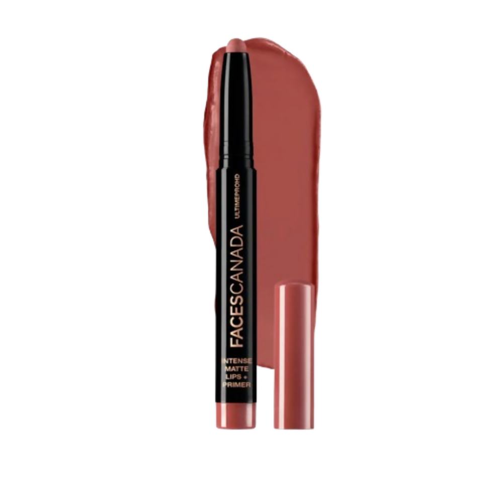 Faces Canada Ultime Pro HD Intense Matte Lips + Primer - Natural Coco 12 | Grocsy