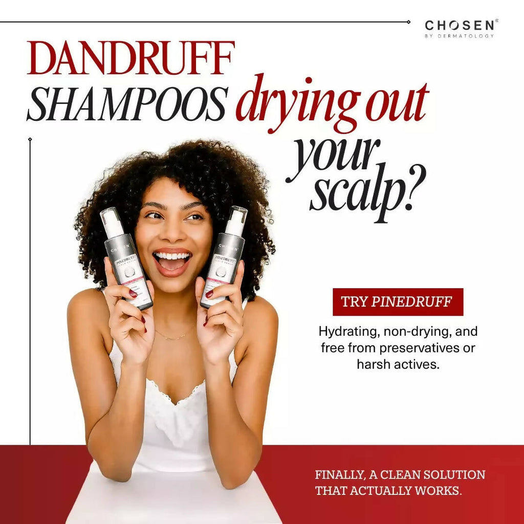 Chosen Pinedruff Scalp Serum Best Dandruff Control Treatment Solution With Pycnogenol | Grocsy