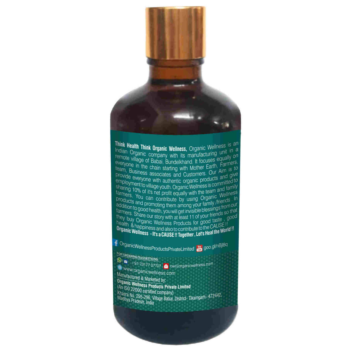 Organic Wellness Hair Oil | Grocsy