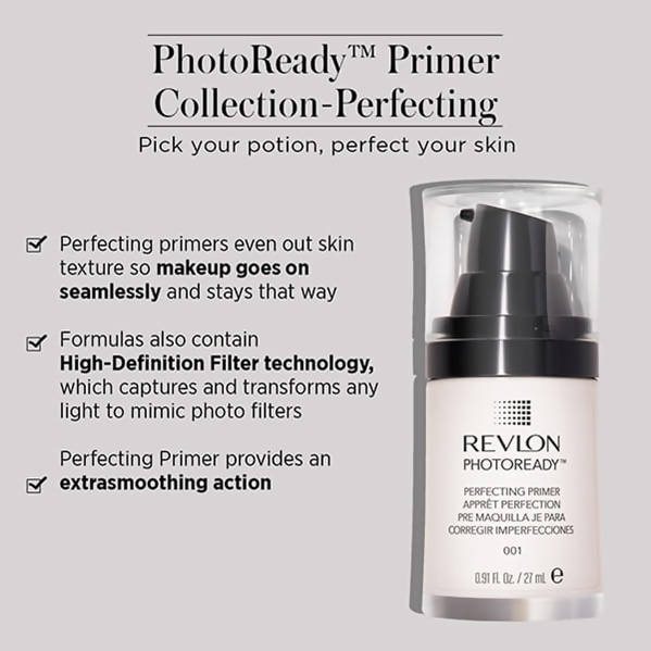 Revlon PhotoReady Perfecting Primer Transparent | Grocsy