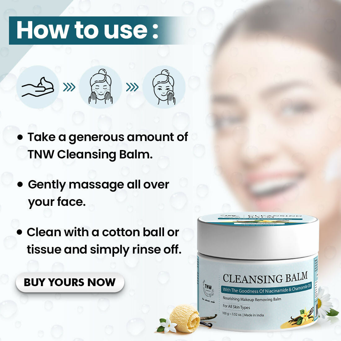 The Natural Wash Cleansing Balm | Grocsy