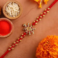 Meru Designer Rakhi And Cashew Jar | Grocsy