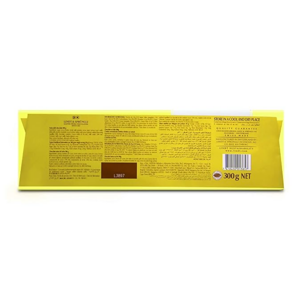 Lindt Gold Tab Milk Chocolate | Grocsy