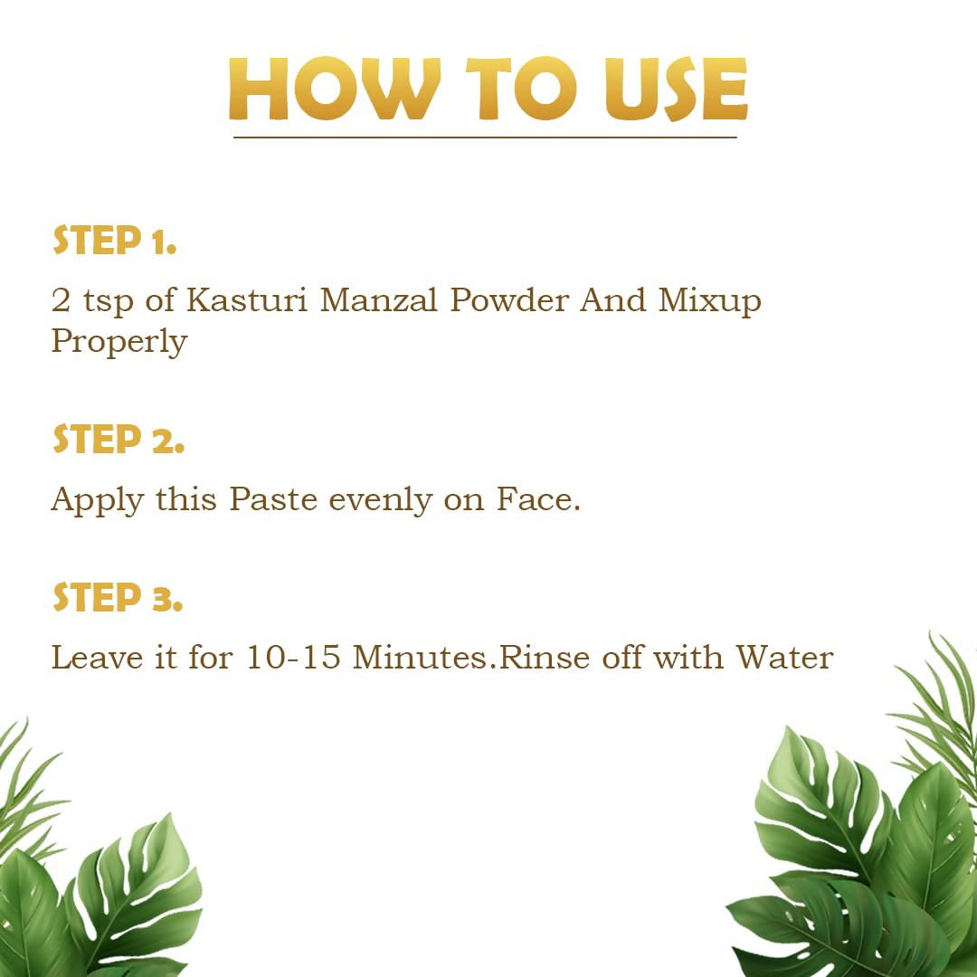 Veda Harvest Kasturi Manjal Curcuma Aromatica/Wild Turmeric Powder For All Skin Types | Grocsy