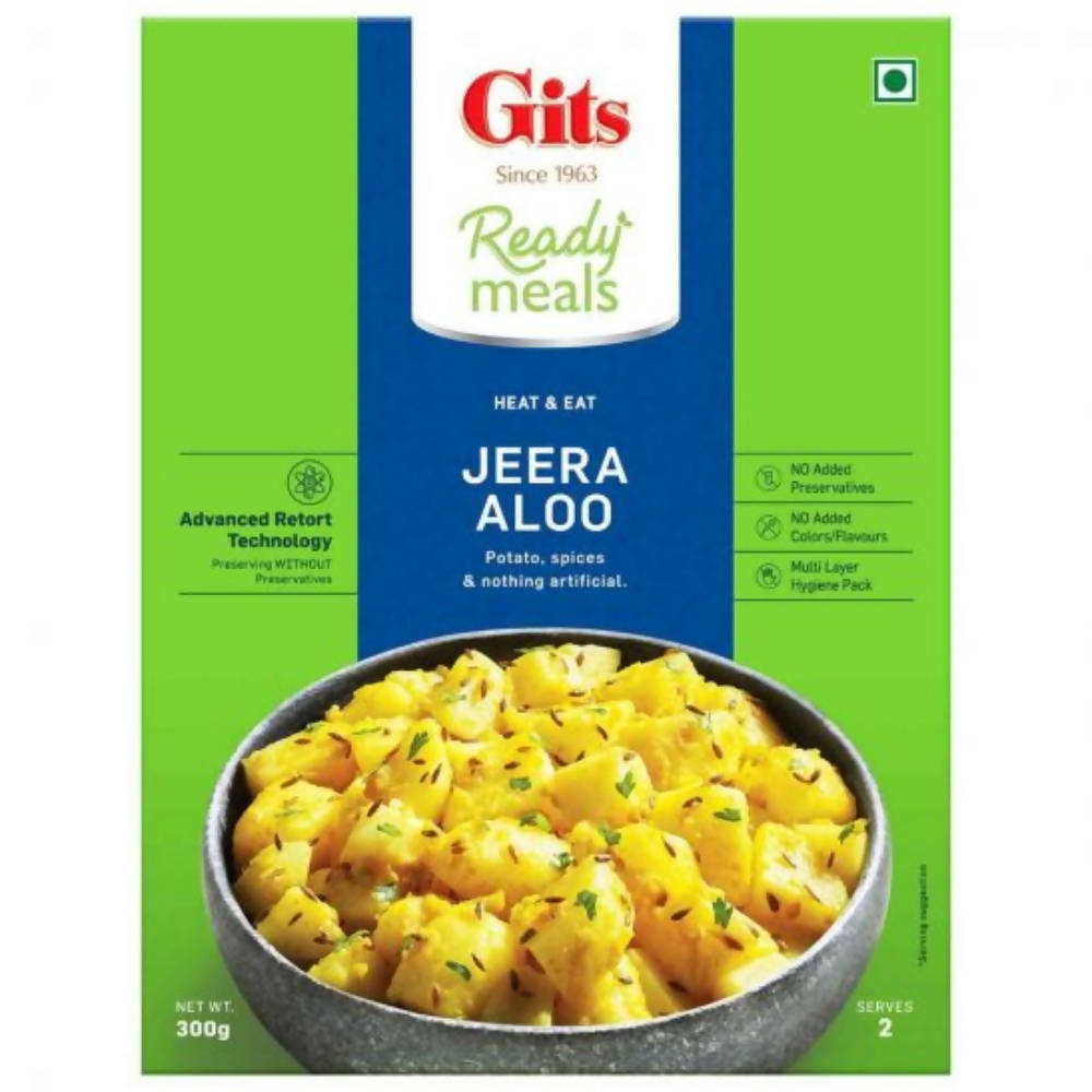 Gits Ready Meals Heat & Eat Jeera Aloo | Grocsy