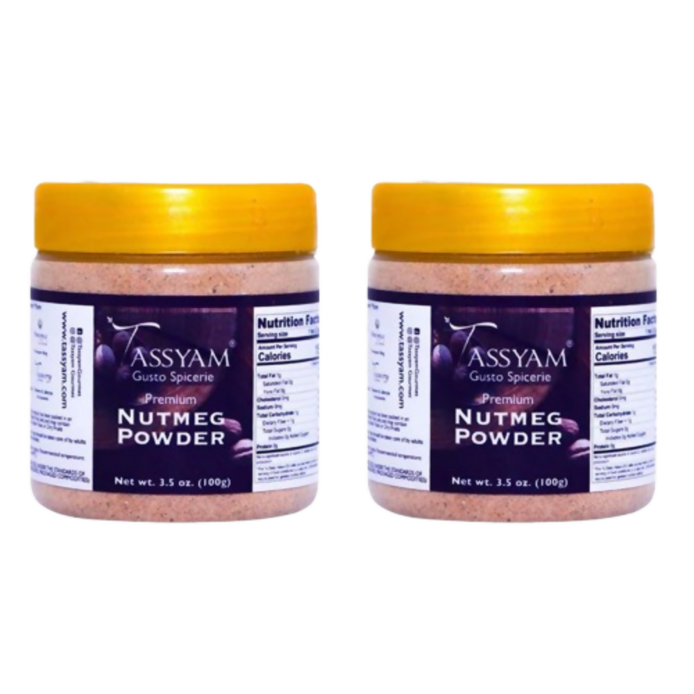 Tassyam Organics Nutmeg Powder | Grocsy