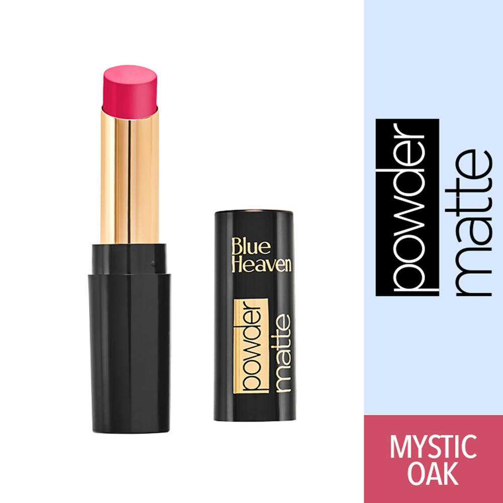 Blue Heaven Powder Matte Lipstick Mystic Oak | Grocsy