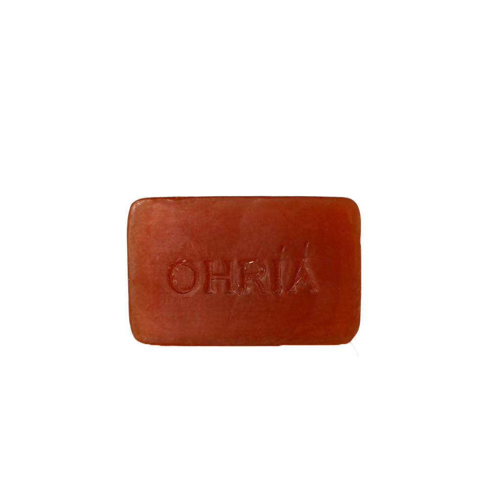Ohria Ayurveda Orange Lemon And Brown Sugar Bathing Bar | Grocsy