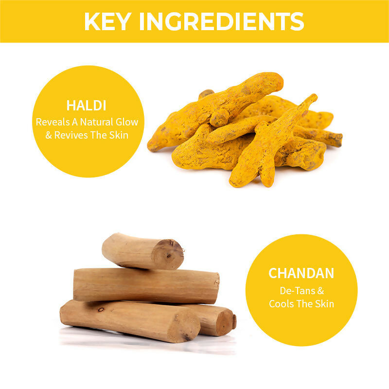 Nykaa Naturals Haldi & Chandan Face Wash for Radiant Skin | Grocsy