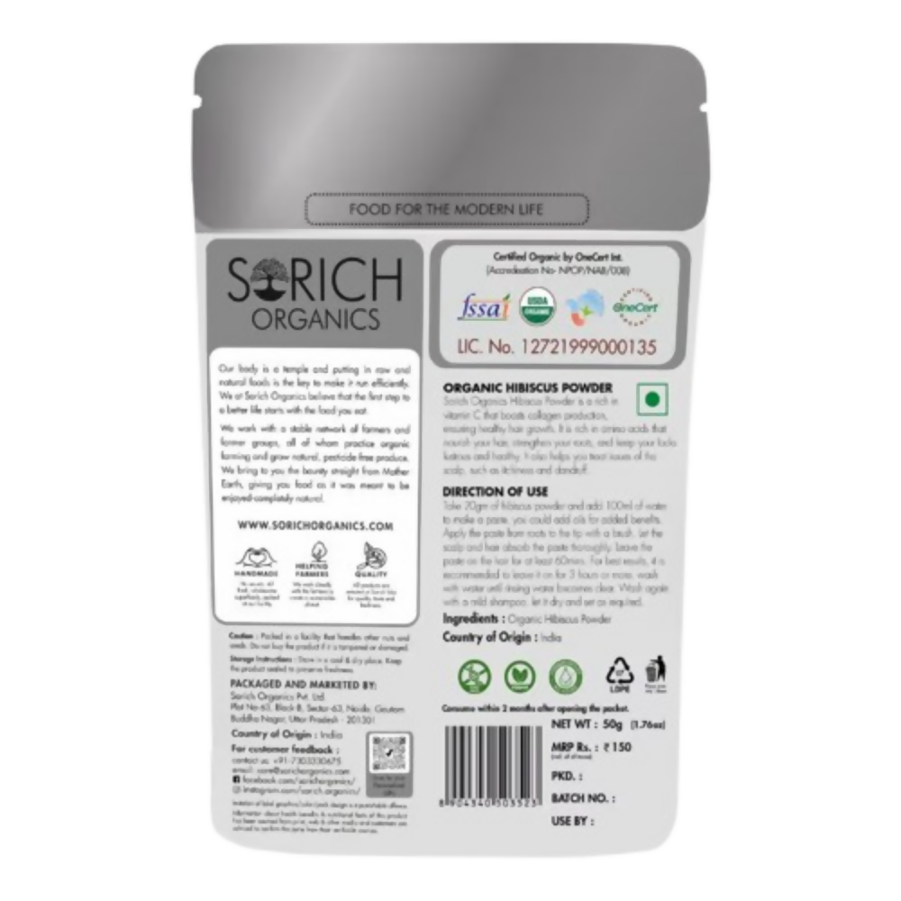 Sorich Organics Hibiscus Powder | Grocsy