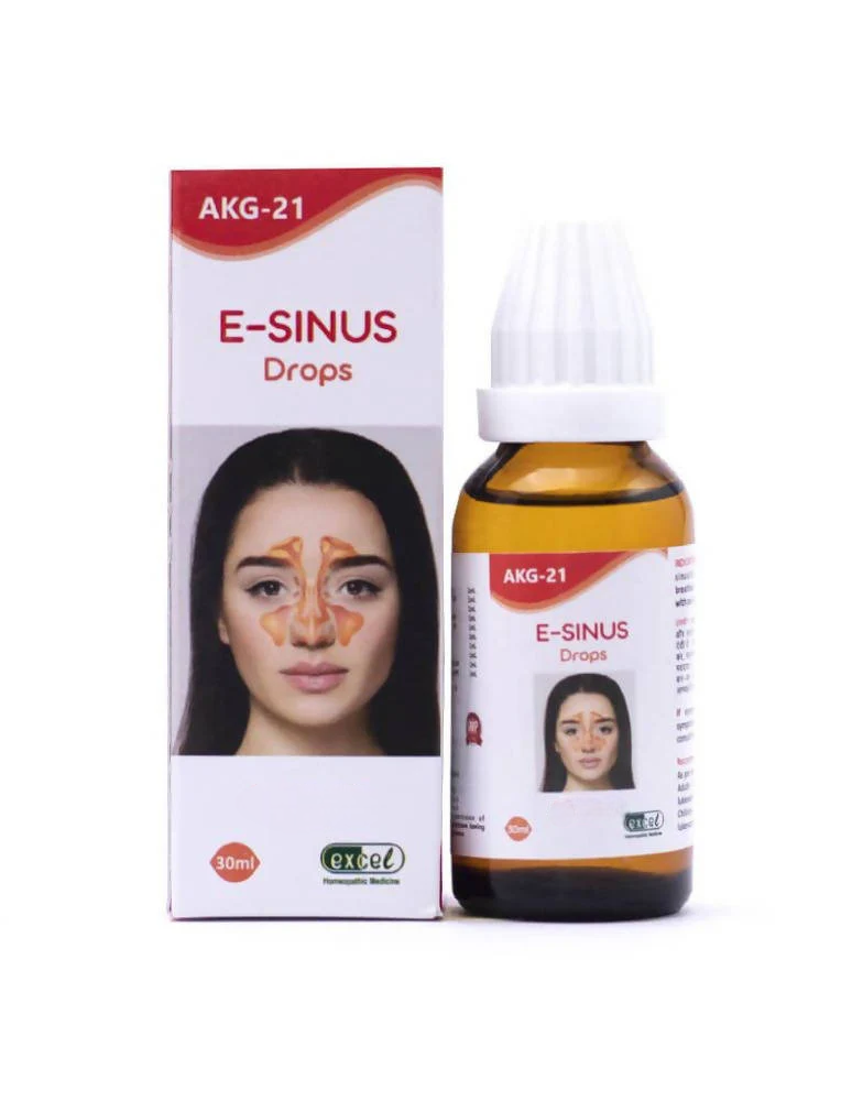 Excel Pharma E-Sinus Drops | Grocsy