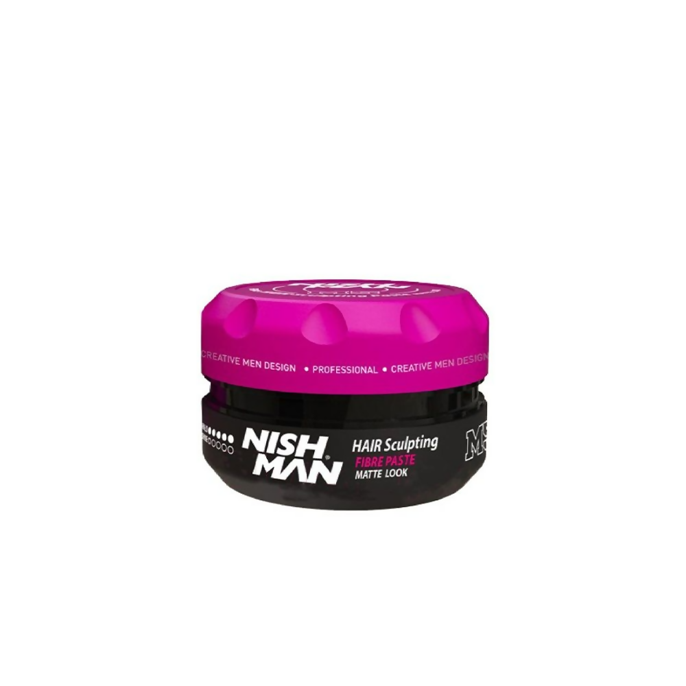 NishMan M5 Fibre Hair Sculpting Matte Look Wax | Grocsy
