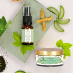 Just Herbs Under - Eye Kit For Oily / Combination Skin | Grocsy