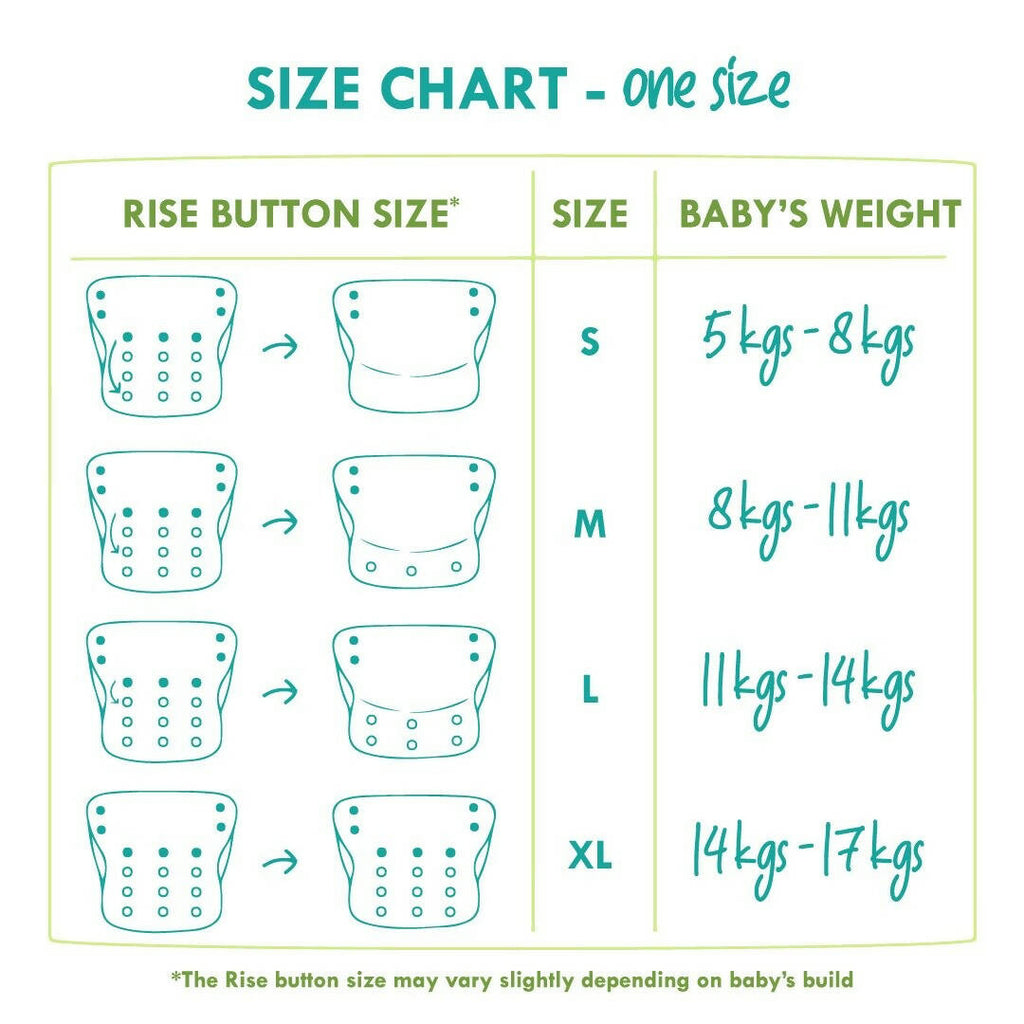 Kindermum Nano Pro Aio Cloth Diaper (With 2 Organic Inserts And Power Booster)- Avo Cuddle For Kids | Grocsy