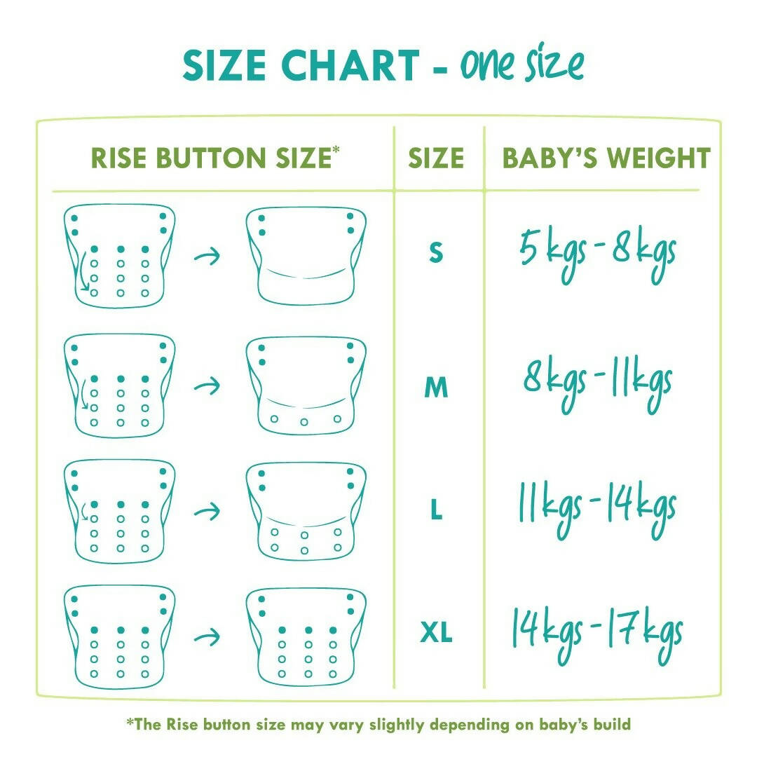 Kindermum Nano Pro Aio Cloth Diaper (With 2 Organic Inserts And Power Booster)- Avo Cuddle For Kids | Grocsy