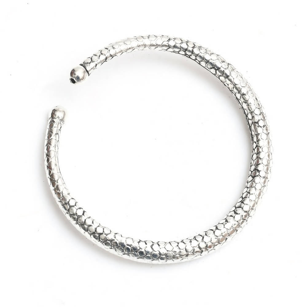 Mominos Fashion Kamal Johar Oxidised Silver Plain Kadiyam Anklets | Grocsy