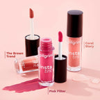 Pilgrim 3 In 1 Lip, Cheek And Eye Tint With Goodness Of Spanish - The Brown Trend -03 | Grocsy
