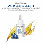 Oshea Herbals Phytoderma 2% Kojic Acid With 1% Alpha Arbutin & Niacinamide Face Serum | Grocsy