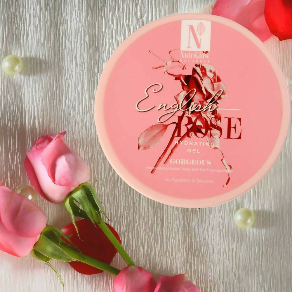 NutriGlow NATURAL'S English Rose Hydrating Gel | Grocsy