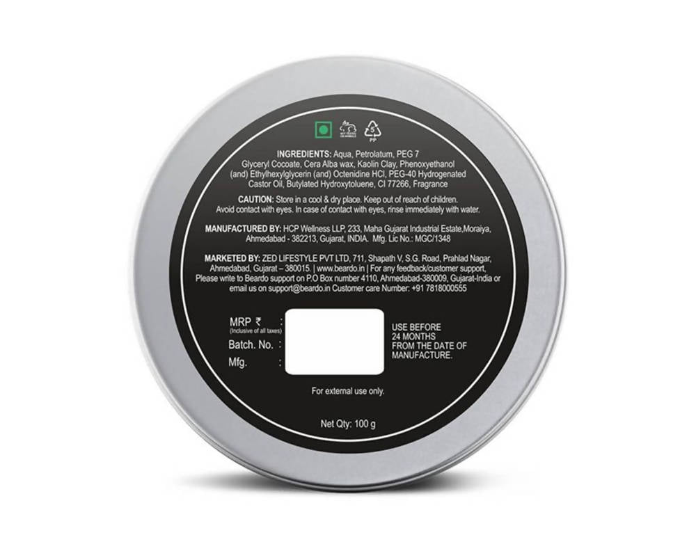 Beardo Hair Clay Wax - Strong Hold | Grocsy