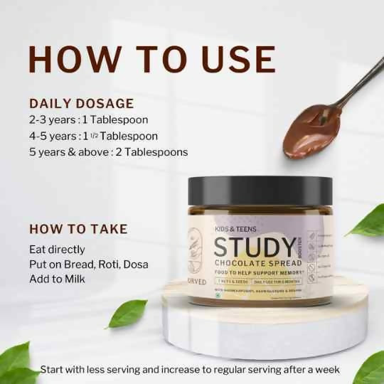 Iyurved Kids and Teens Study Booster Chocolate Spread | Grocsy