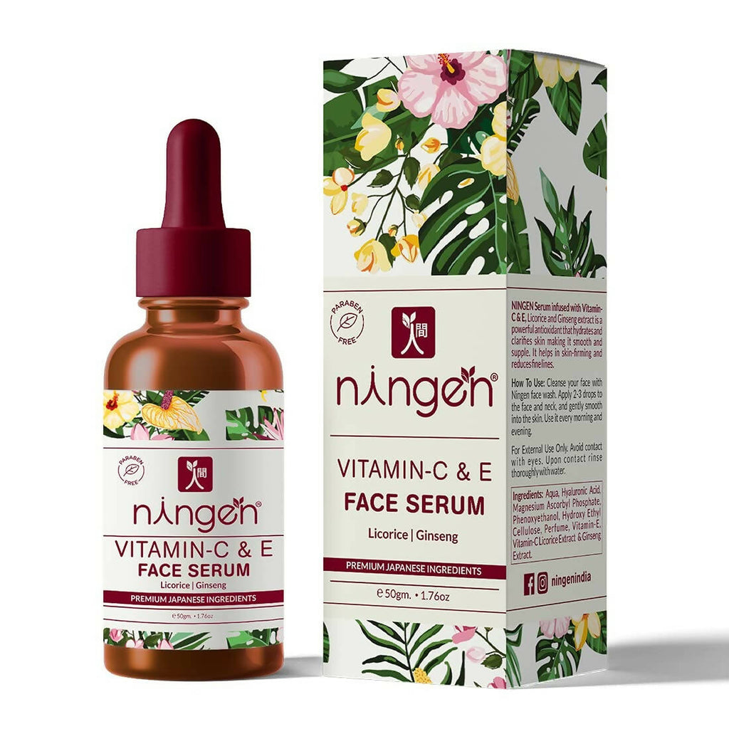 Ningen Vitamin C & E Face Serum | Grocsy