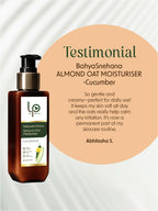 Life Purified Bahyasnehana Almond Oat Moisturiser - Body Lotion - Cucumber | Grocsy