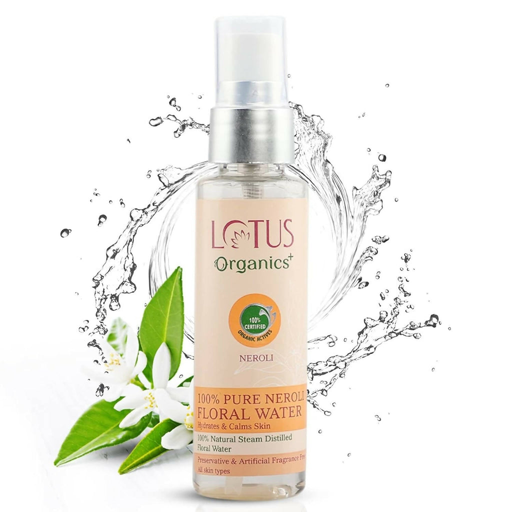 Lotus Organics+ 100% Pure Neroli Floral Water | Grocsy