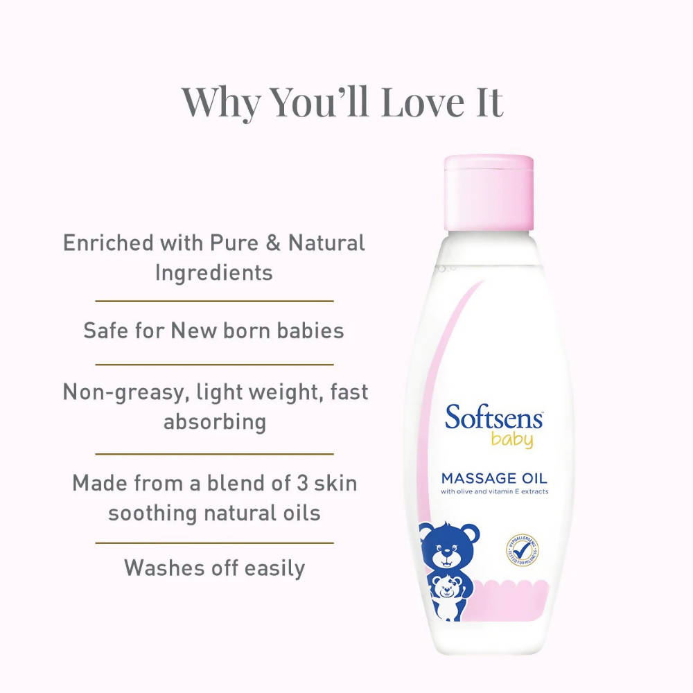 Softsens Baby Massage Oil | Grocsy