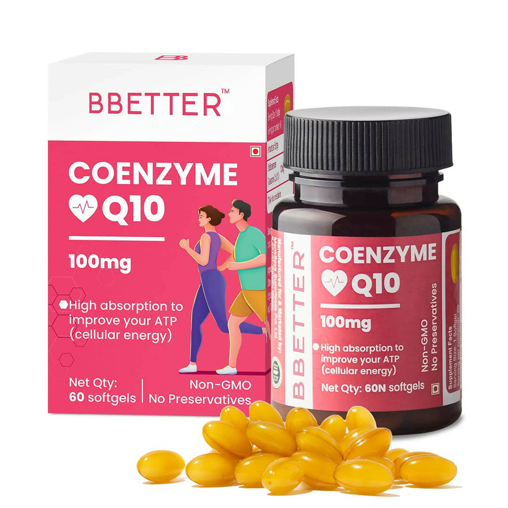 BBETTER Coenzyme Q10 Capsules | Grocsy