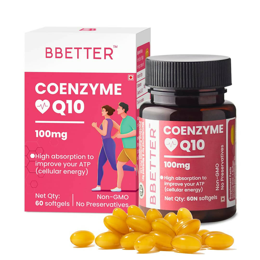 BBETTER Coenzyme Q10 Capsules | Grocsy