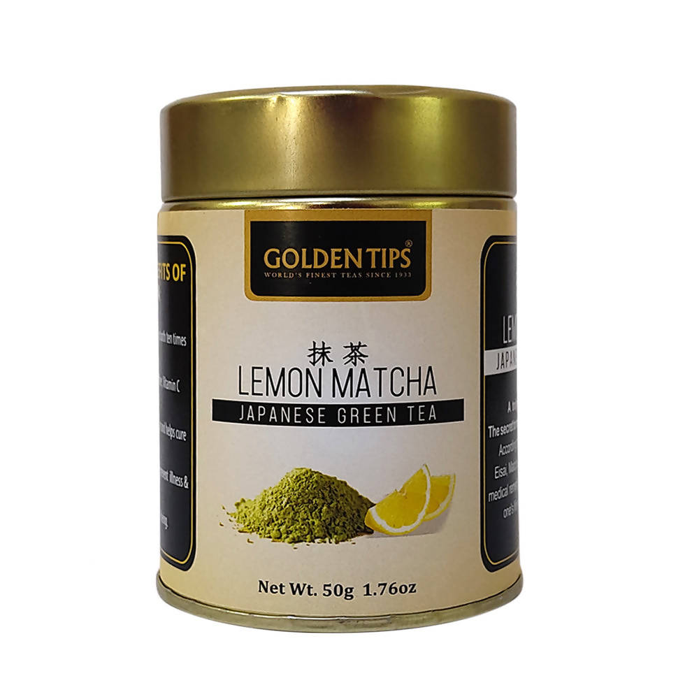 Golden Tips Lemon Matcha Japanese Green Tea | Grocsy