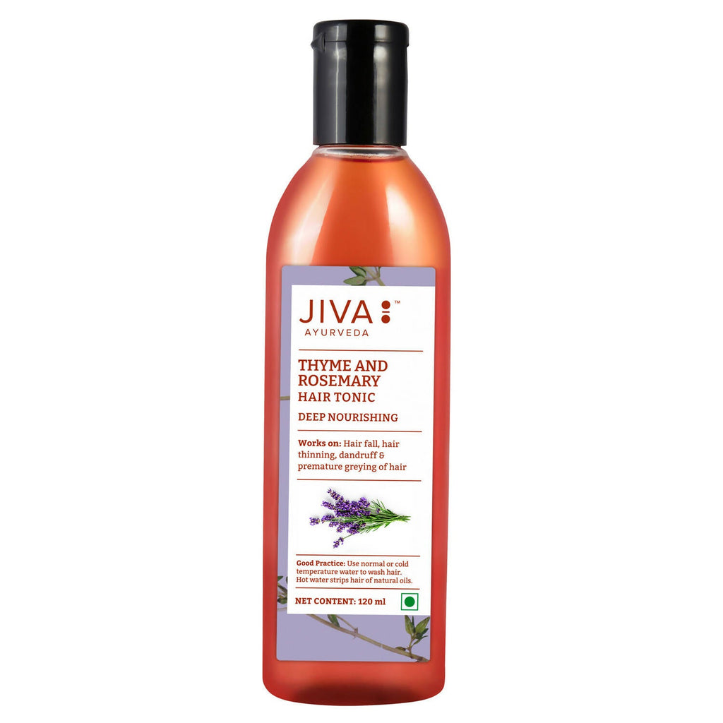 Jiva Ayurveda Thyme & Rosemary Hair Tonic | Grocsy