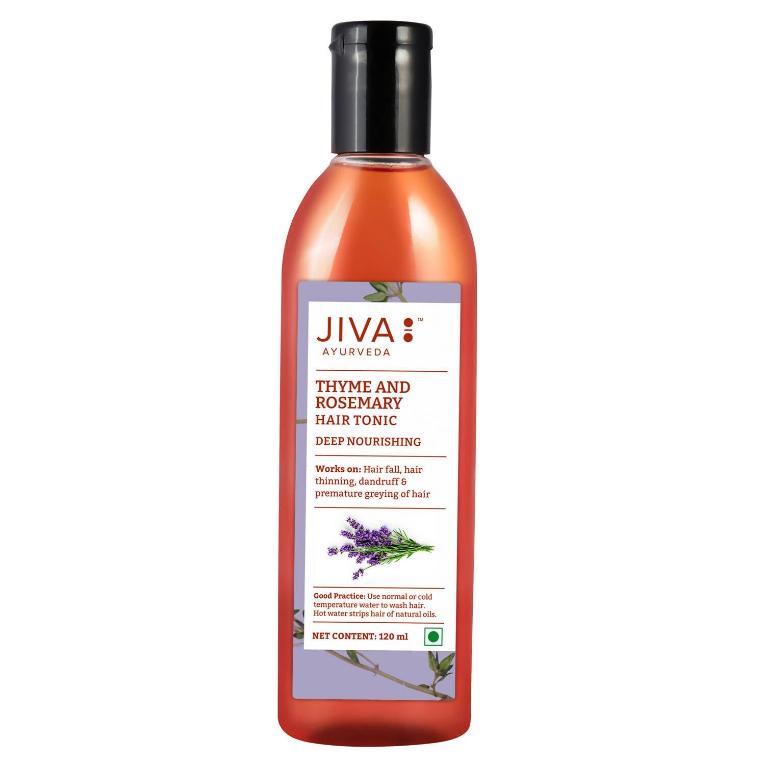 Jiva Ayurveda Thyme & Rosemary Hair Tonic | Grocsy