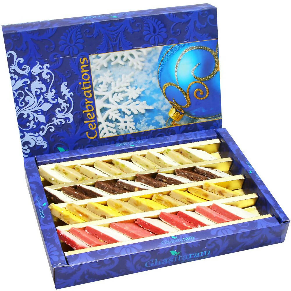 Ghasitaram Assorted Irish Kaju Katli Sweets | Grocsy