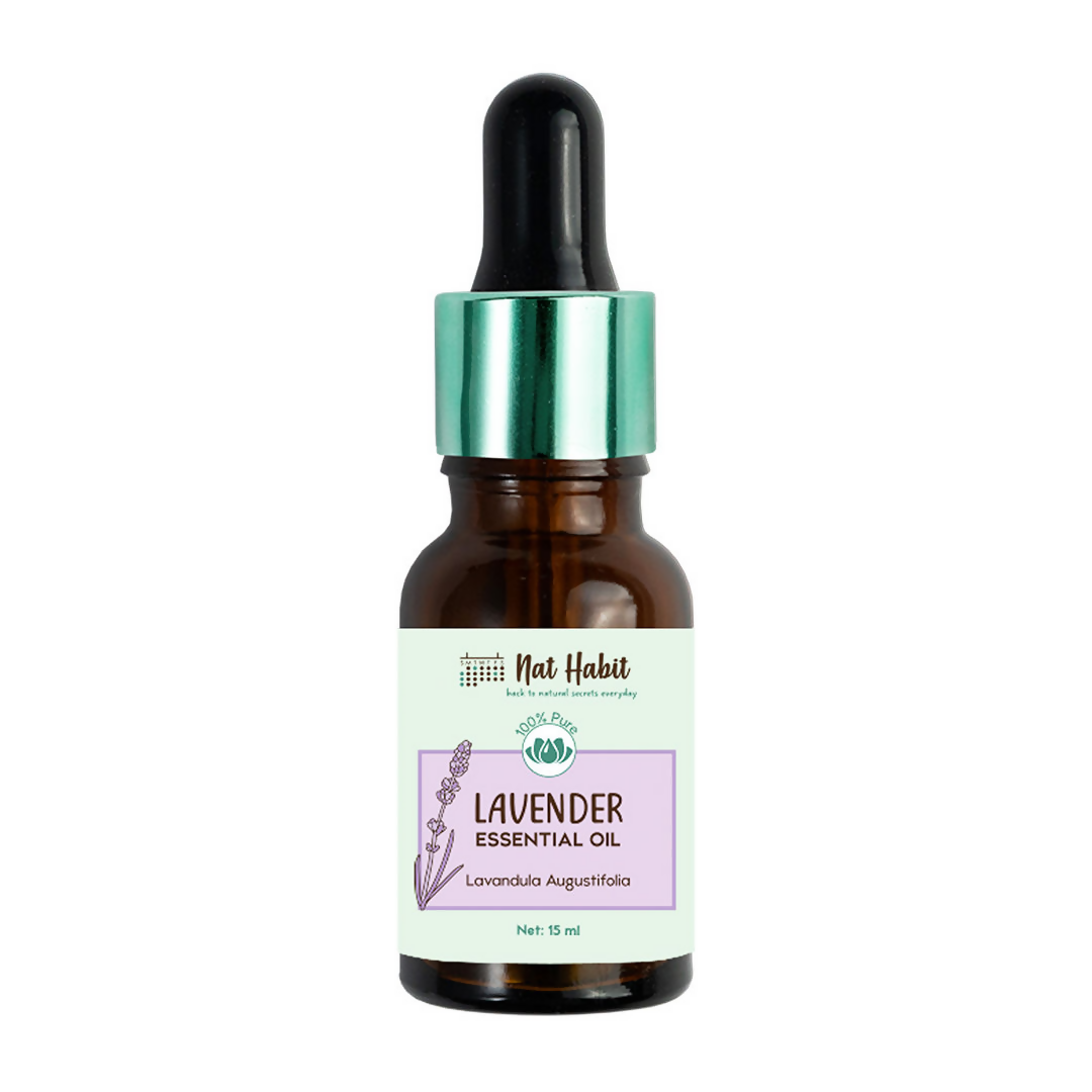 Nat Habit Lavender Essential Oil For Healthy Hair Growth | Grocsy