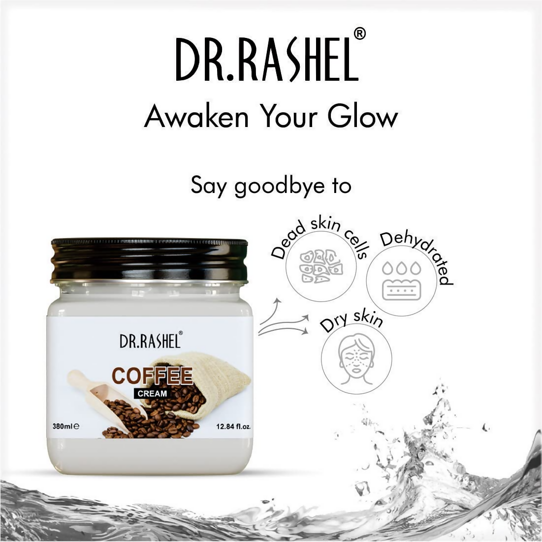 Dr.Rashel Coffee Cream For Face And Body | Grocsy
