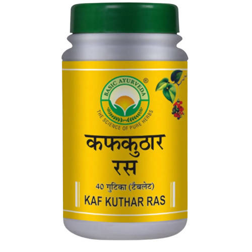 Basic Ayurveda Kaf Kuthar Ras Tablet | Grocsy