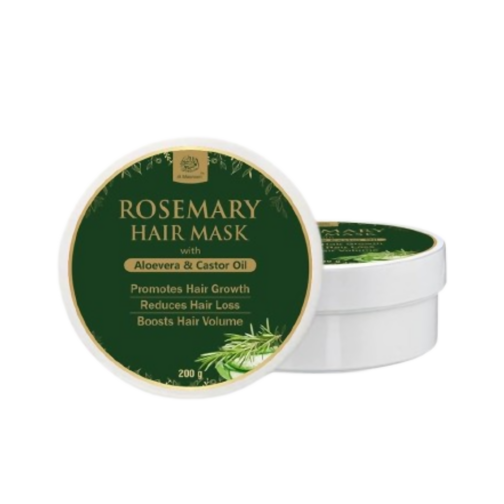Al Masnoon Rosemary Hair Mask with Aloe Vera & Castor Oil | Grocsy