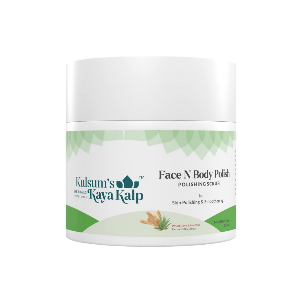 Kulsum's Kaya Kalp Face N Body Polish For Skin Polishing & Smoothening | Grocsy