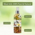 Vedic Naturals Neem Hair Oil With Jojoba Oil & Walnut Oil | Grocsy