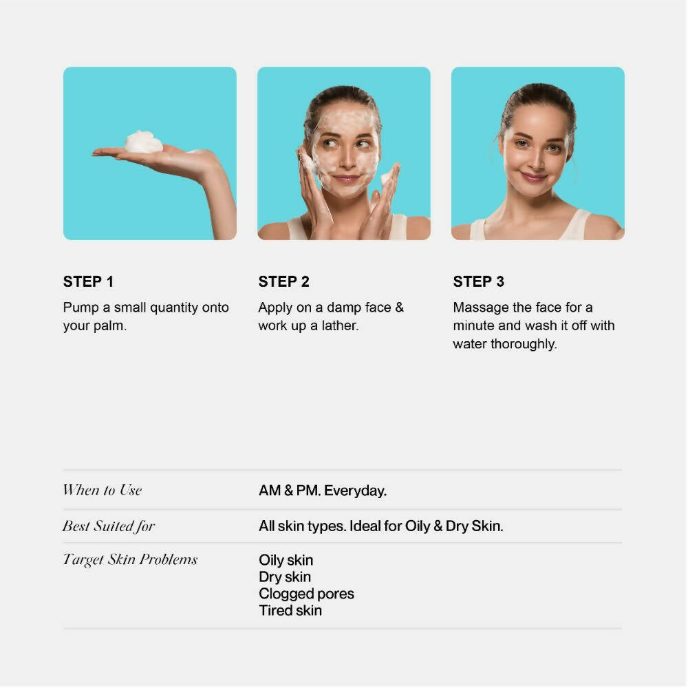 Enhance Skincare Water Drench - Foaming Face Wash | Grocsy
