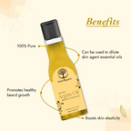 Wild Organic Cold Pressed Argan Hair Oil | Grocsy