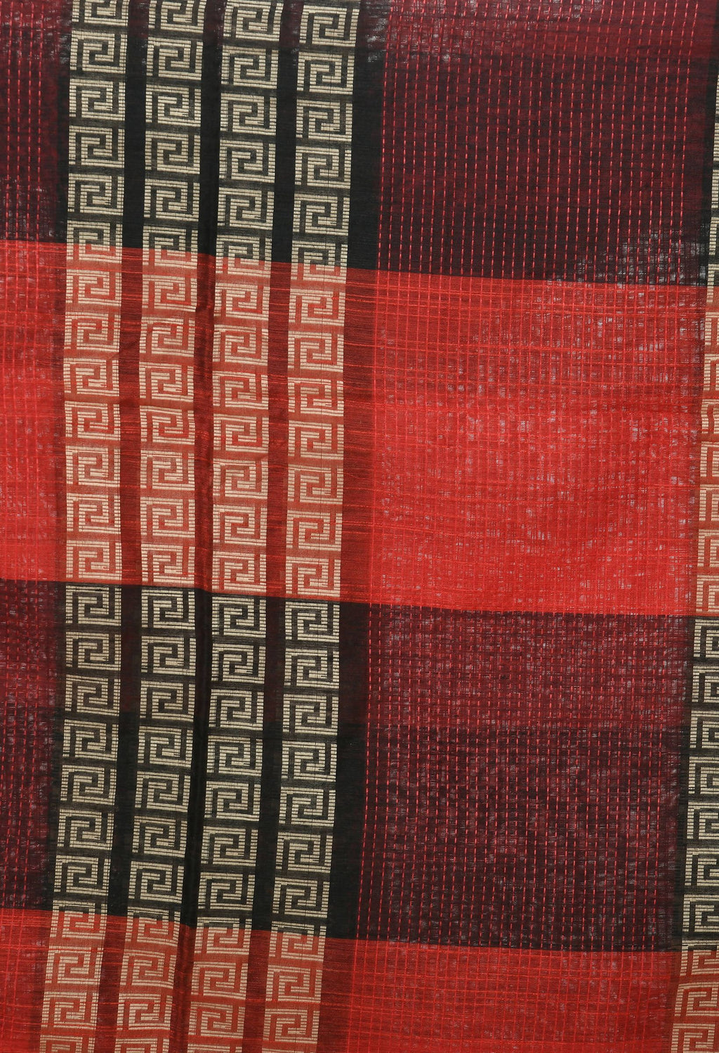 Mominos Fashion Moeza Handloom Cotton Red Tone Dupatta | Grocsy