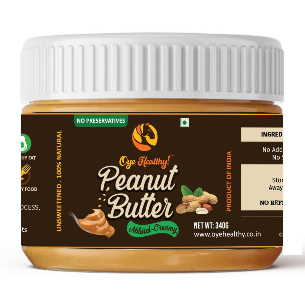 Oye Healthy Peanut Butter Natural Creamy | Grocsy