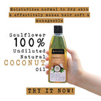 Soulflower Coldpressed Coconut Carrier Oil Pure & Natural | Grocsy