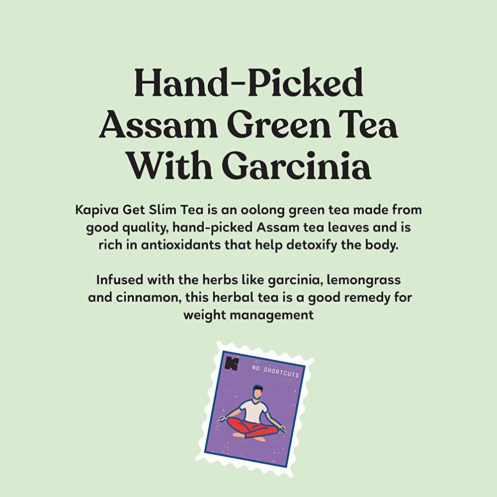 Kapiva Ayurveda Get Slim Green Tea | Grocsy