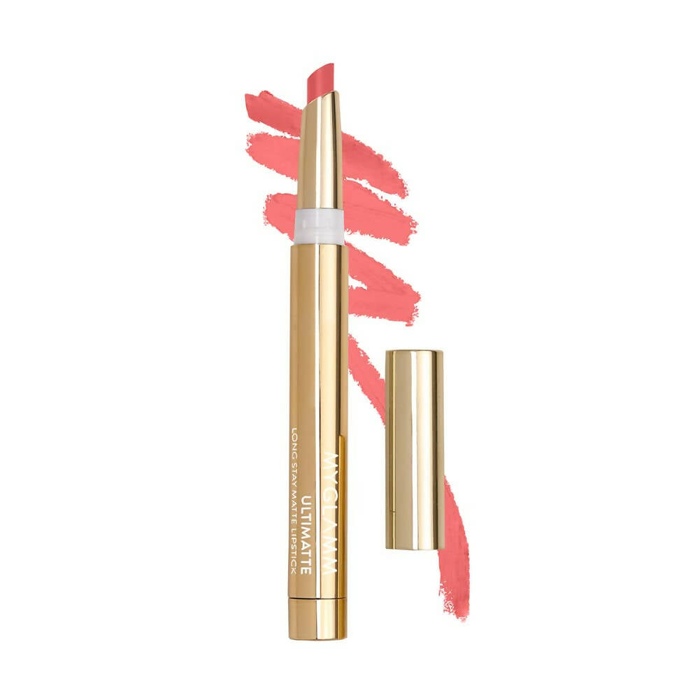 Myglamm Ultimatte Long Stay Matte Lipstick - Showgirl (Pink) | Grocsy
