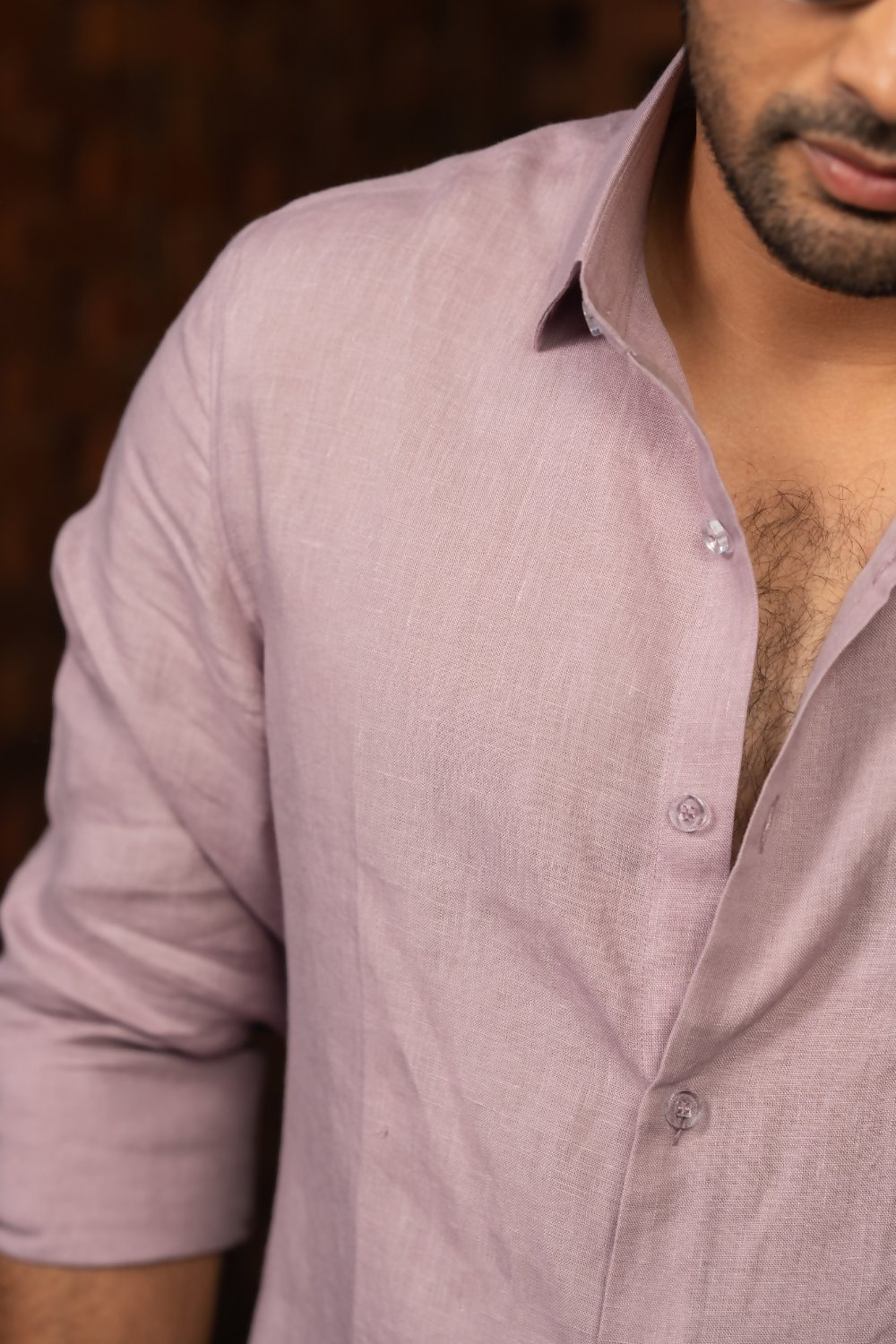 Linen Pink Seafoam Serenity Shirt By Hilo Design | Grocsy